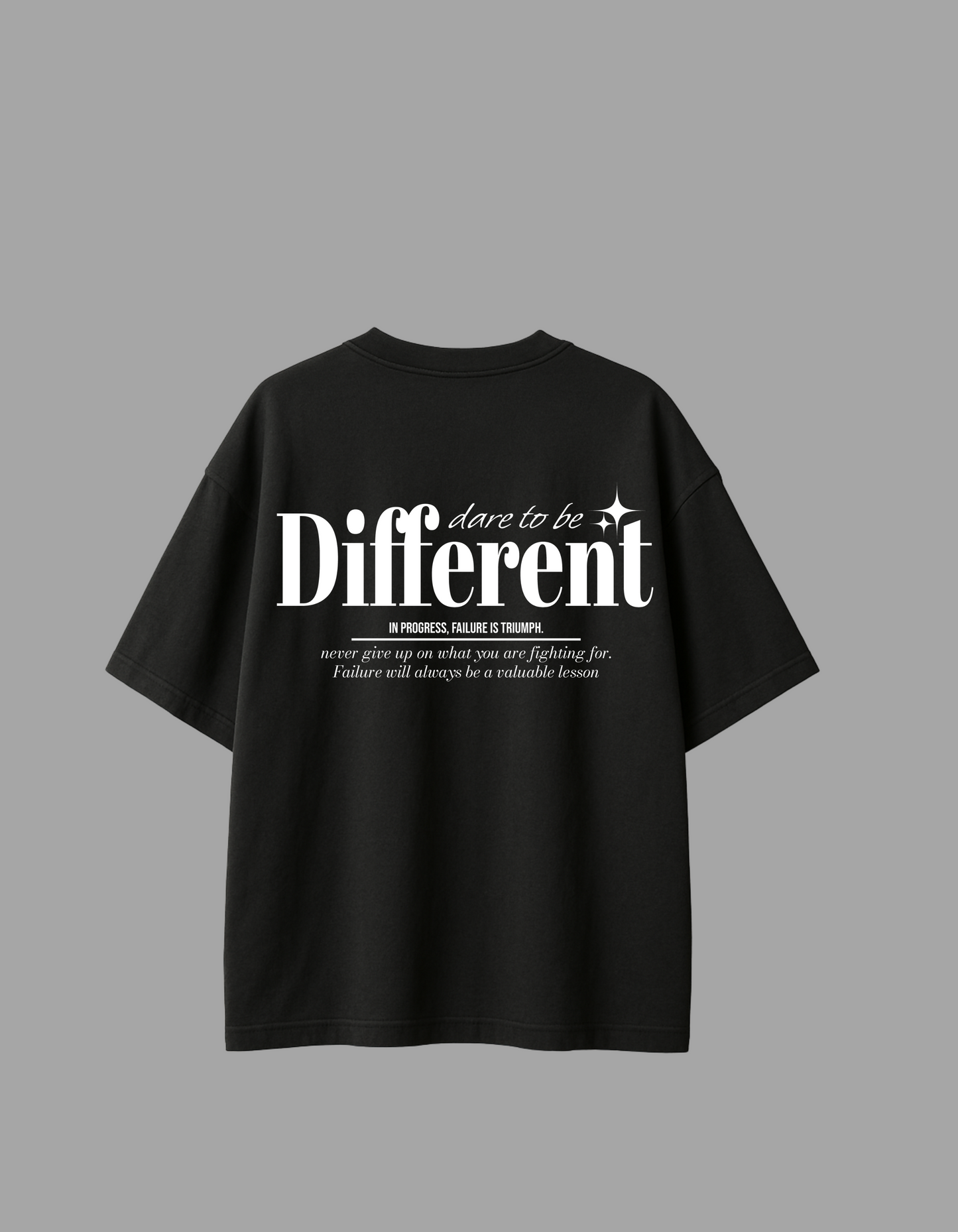 Back Slogan Tee